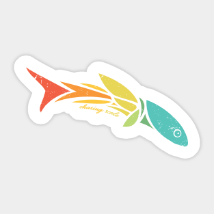 Chasing Scale: "The Bonefish Puzzle" Sticker